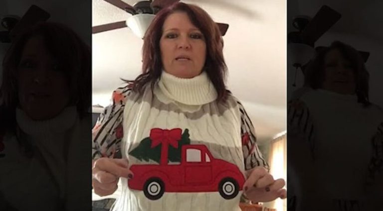 Wife Notices Something ‘Weird’ About The Christmas Sweater Her Husband Bought Her